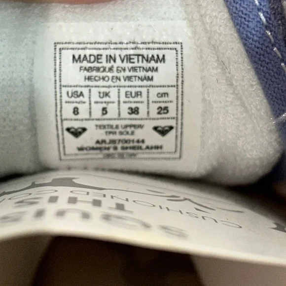 Roxy Sheilahh Sneakers Tie-Dye Sneakers (TS11) - Picture 4 of 15